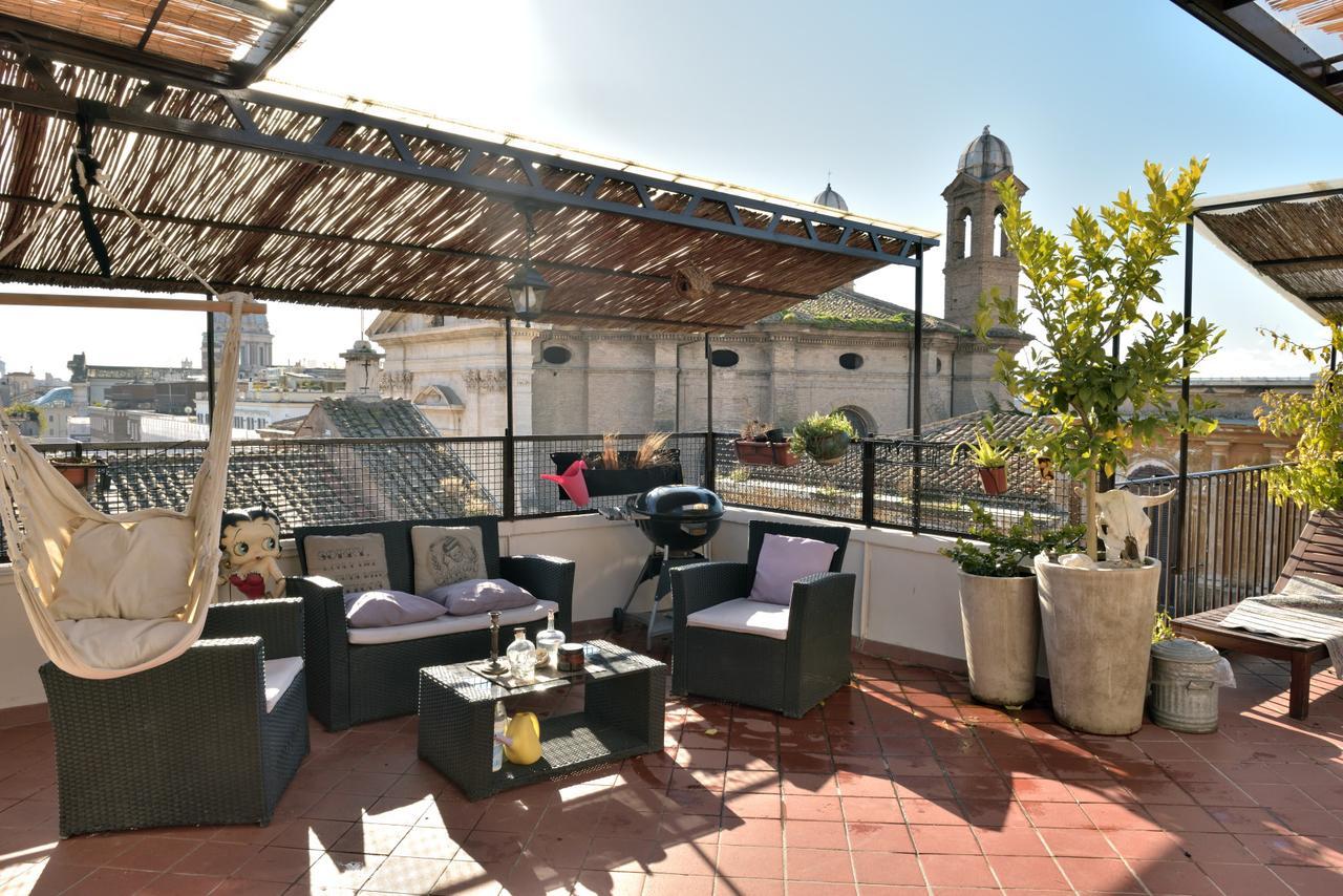 Irex Via Del Corso Private Attico With Jacuzzi Apartment โรม ภายนอก รูปภาพ