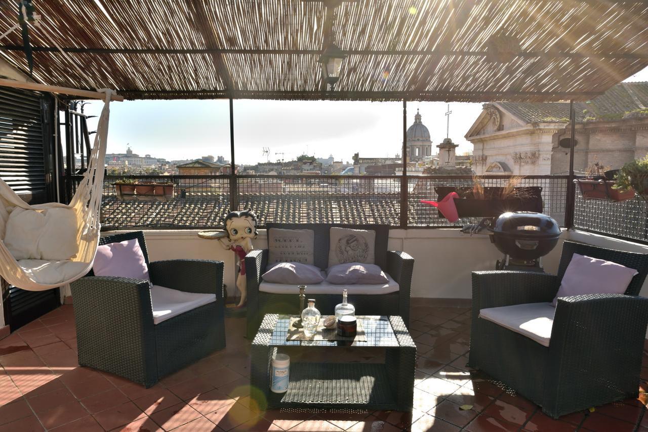 Irex Via Del Corso Private Attico With Jacuzzi Apartment โรม ภายนอก รูปภาพ